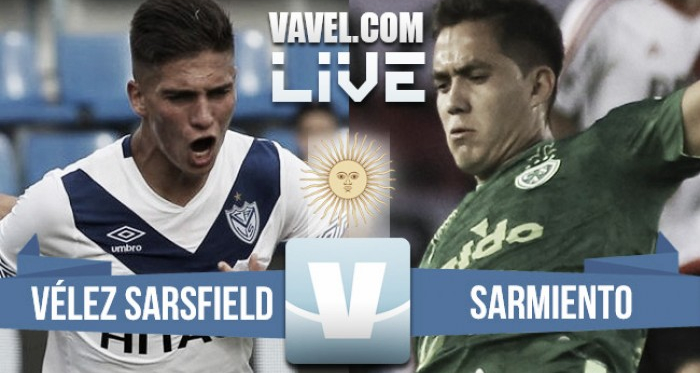 Partido Vélez Sarsfield 5-1 Sarmiento en Liga Argentina 2017