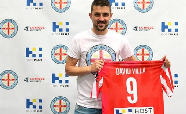 David Villa évoluera en Australie