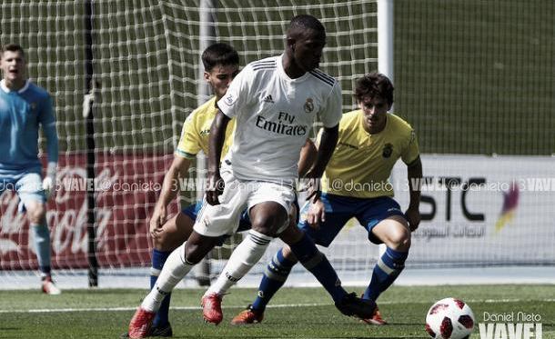 Vinícius, el día de su debut con el Castilla | Foto: Daniel Nieto (VAVEL)