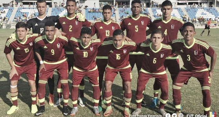 La selección venezolana obtuvo bronce en Santa Marta 2017. Fotografía: Federación Venezolana de Fútbol.