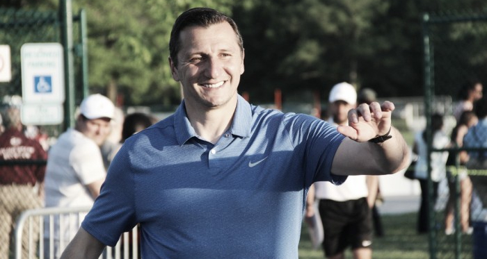 Vlatko Andonovski, the two-time NWSL championship-winning coach with FC Kansas City, has been hired to lead the Seattle Reign | Source: Emily Kesel - VAVEL USA