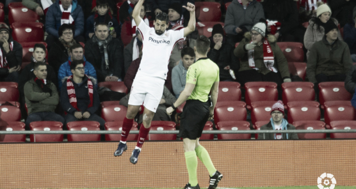 Nolito celebra su gol