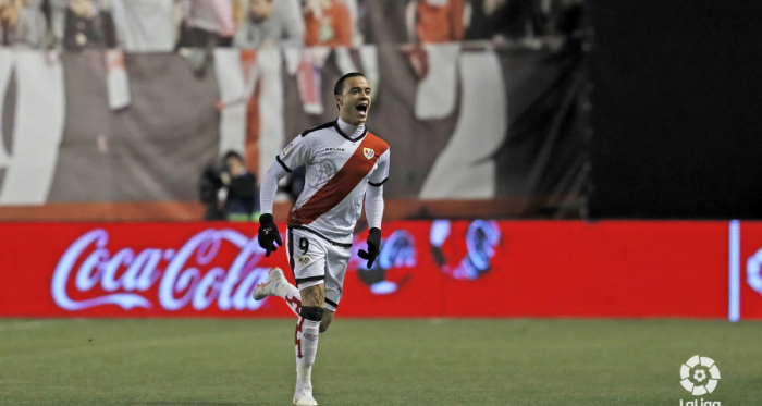 Raúl de Tomás celebrando un gol | Fotografía: La Liga