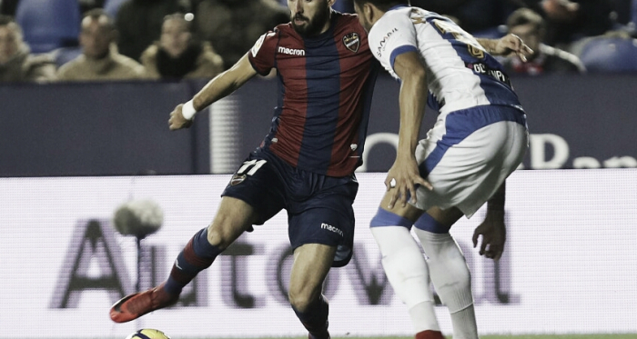 Morales en el empate a cero de la pasada temporada / Fuente: LaLiga.es