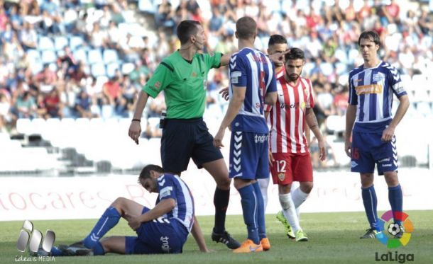 Duro peaje en la victoria en Almería