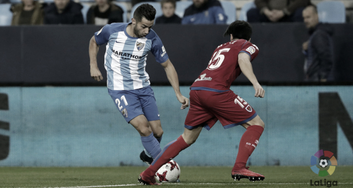 Jony en un partido copero ante el Numancia. | Foto: LaLiga
