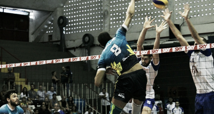 Wallace jogou em alto nível contra o Minas (Foto: Vinicius Lima/Divulgação)