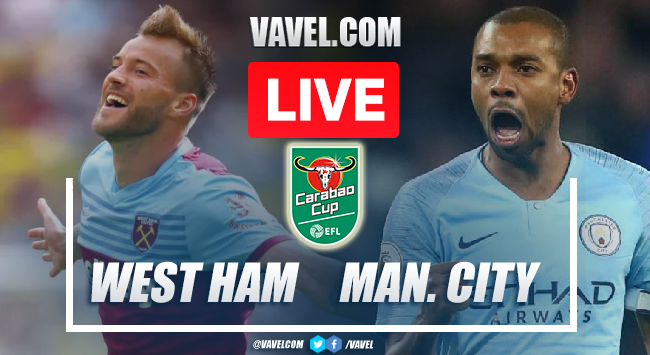 West Ham vs Manchester City: Live Stream, How to Watch on TV and Score Updates in Carabao Cup