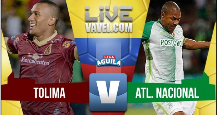 Tolima sacó ventaja ante Nacional en los cuartos de final en la Liga Águila 2017