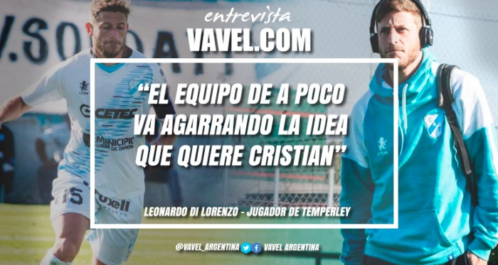 Leonardo Di Lorenzo dialogó en exclusiva con Temperley VAVEL. Foto: VAVEL