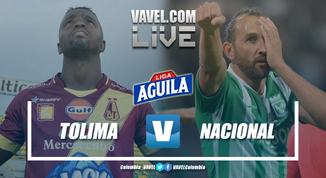 Resumen Deportes Tolima vs Atlético Nacional por la Liga Aguila (2-1)