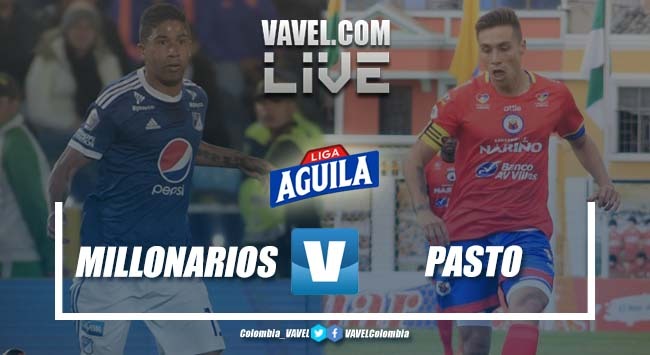 Resumen Millonarios vs Deportivo Pasto por la Liga Águila 2019-1 (1-0)