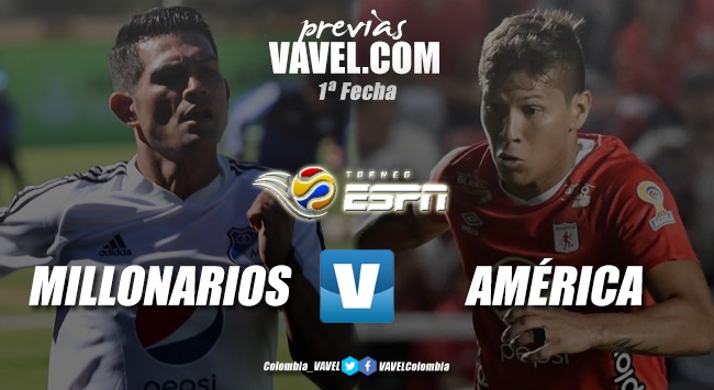 Previa Millonarios vs. América de Cali: el comienzo de un nuevo sueño