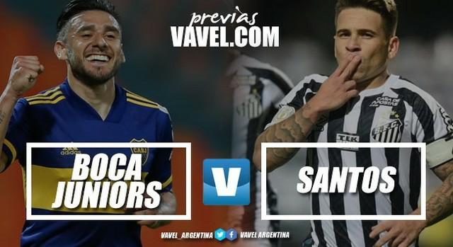 Boca - Santos: el probable equipo que pondrá Russo en cancha