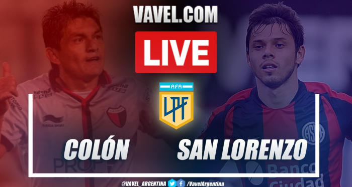 Resumen Colón vs San Lorenzo (2-0) por la fecha 2 de la Copa de la Liga Profesional