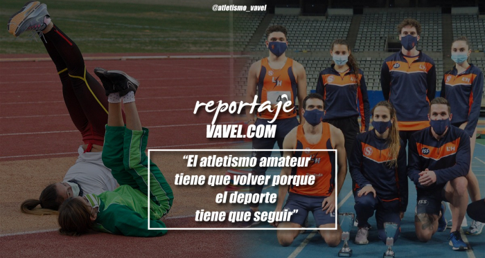 Reportaje. "El atletismo amateur tiene que volver porque el deporte tiene que seguir"