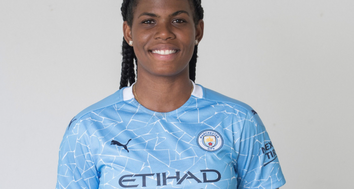 Khadija 'Bunny' Shaw joins Manchester City on three-year deal