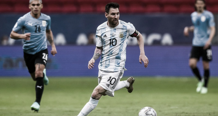 Uruguay no puede detener a Messi