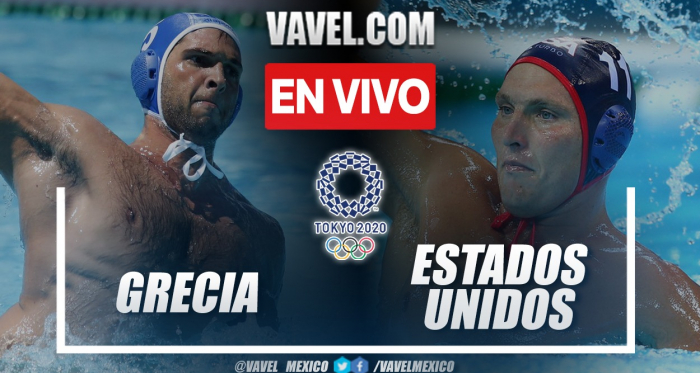 Resumen: Grecia 14-5 Estados Unidos en waterpolo por Juegos Olímpicos 2020