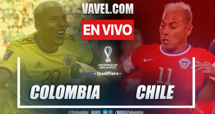 Resumen: Colombia (3-1) Chile en las Eliminatorias Catar 2022