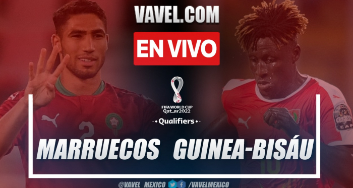 Resumen y goles: Marruecos 5-0 Guinea-Bisáu en Eliminatorias africanas