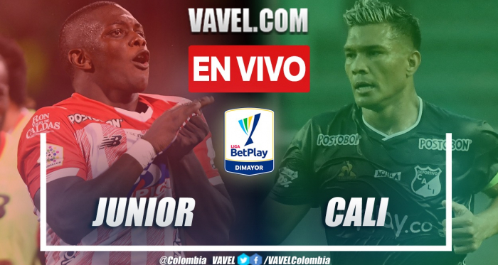 Resumen y goles: Junior 2-2- Cali en la fecha 2 de los cuadragulares por Liga BetPlay 2021-II