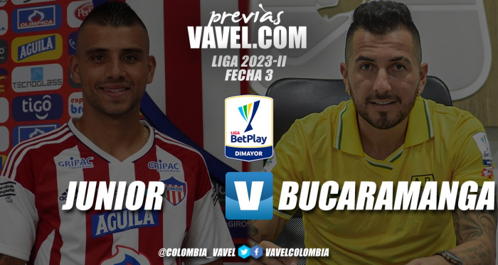 Previa Junior vs Bucaramanga: duelo entre el primero y último de la tabla