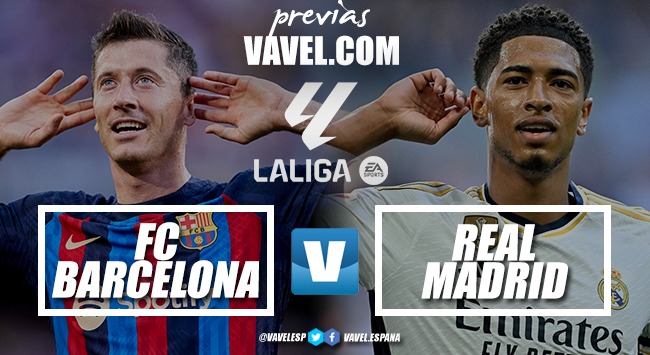 Previa Real Madrid vs FC Barcelona: El Real Madrid quiere llevarse el Clásico para ampliar la distancia con el Barça