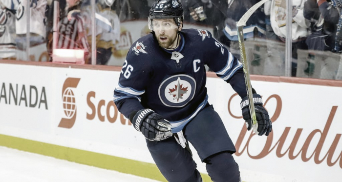 Blake Wheeler llegará a la marca de 1000 partidos en la NHL