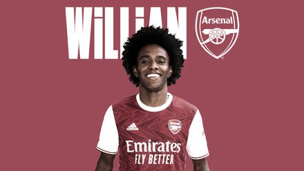 Após passagem de sete anos pelo Chelsea, Willian acerta com rival Arsenal