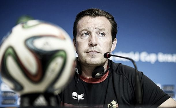 Wilmots: &quot;Argentina tiene a Messi, yo a De Bruyne, Hazard...&quot;