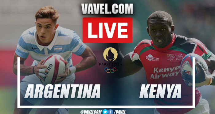 Highlights and essays Argentina 31-12 Kenya Rugby 7 Match in Olympic Games