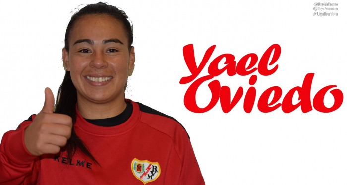 Yael Oviedo. Fotografía: Rayo Vallecano