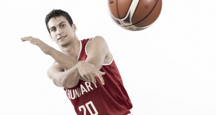 Perl, con la camiseta de Hungría / Foto: FIBA