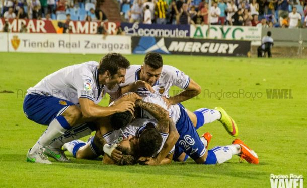Festín goleador del Real Zaragoza