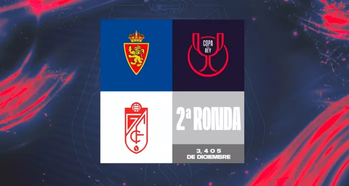 El Real Zaragoza, rival del Granada CF en la segunda ronda de Copa del Rey