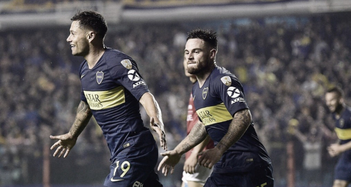 Zárate y Nández festejando un buen triunfo (Foto: Infobae).