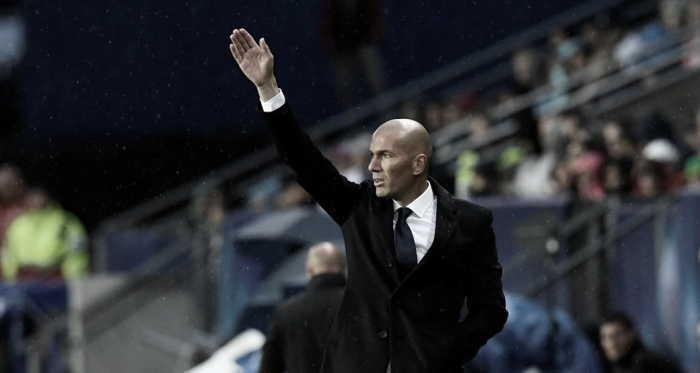 Zinedine Zidane: "Estoy orgulloso del trabajo de mis jugadores"