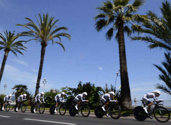 Tour de France 2013 : La 4ème étape - CLM par équipe
