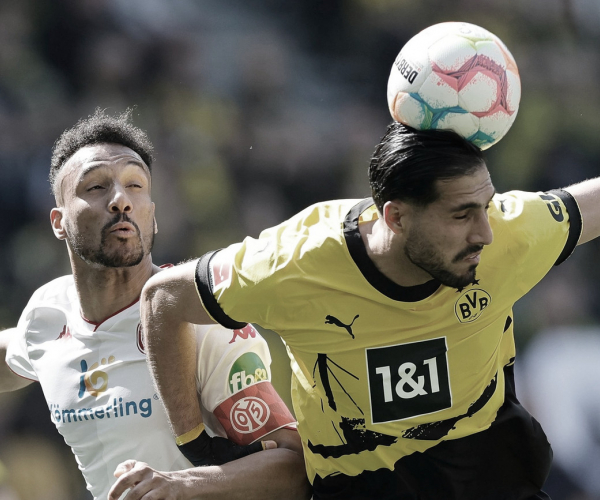 Borussia Dortmund empata em casa com Mainz e desperdiça chance do título da Bundesliga