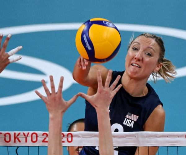 Resumen: Estados Unidos vs COR en los Juegos Olímpicos de voleibol femenino Tokio 2020 (0-3)