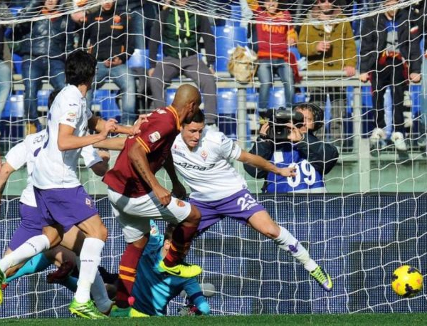 Torna a vincere la Roma, la Fiorentina cade all’Olimpico