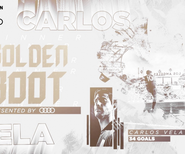 Carlos Vela, MLS Bota
de Oro 2019