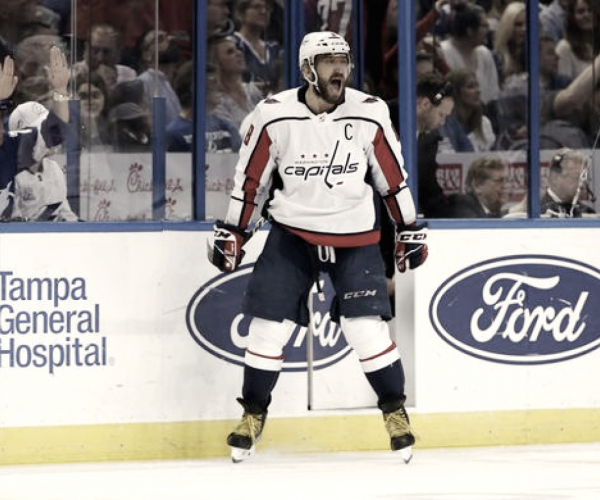 Capitals dominate Lightning to play for Stanley Cup
