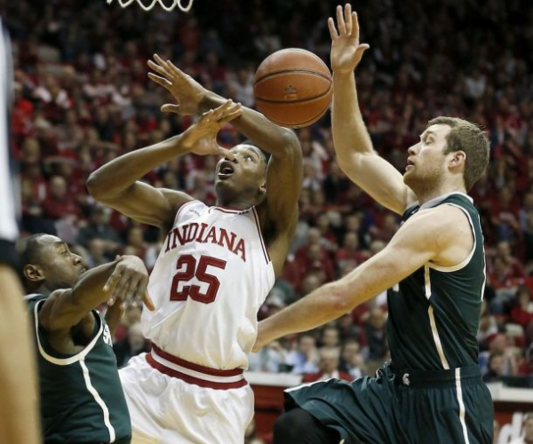 Michigan State Holds Off Indiana's Late Comeback