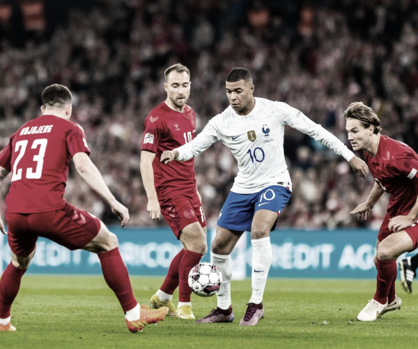 Após goleada na estreia, França encara Dinamarca na segunda rodada da Copa