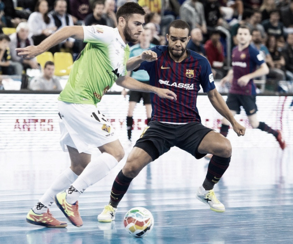 El Barça se da un festival a costa de un Palma Futsal decepcionante
