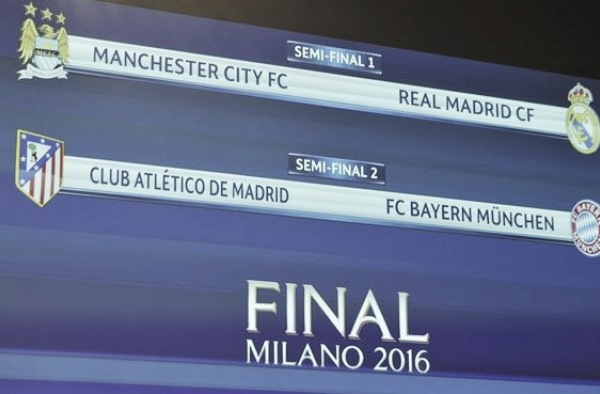 Real Madrid - Manchester City e Atlético de Madrid - Bayern de Munique:  UEFA Champions League, a emoção continua brilhante