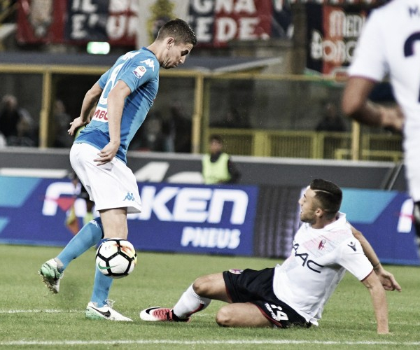 Bologna sconfitto dal Napoli, Donadoni: "Fino al gol abbiamo fatto una buona gara"