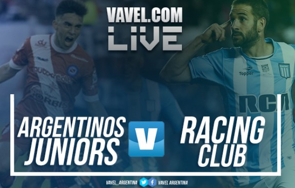 Resumen Argentinos Juniors 2-0 Racing por Superliga Argentina 2017